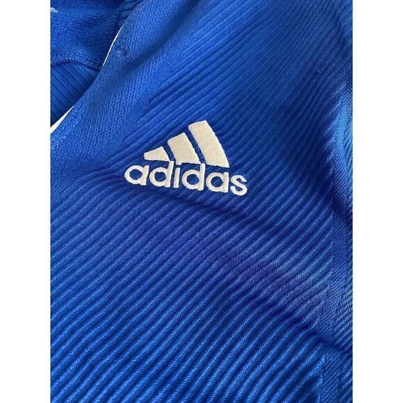 Adidas Techfit Primeknit Football Jersey Men’s Sz L Blue Compression Fit NO TAG - Picture 3 of 12